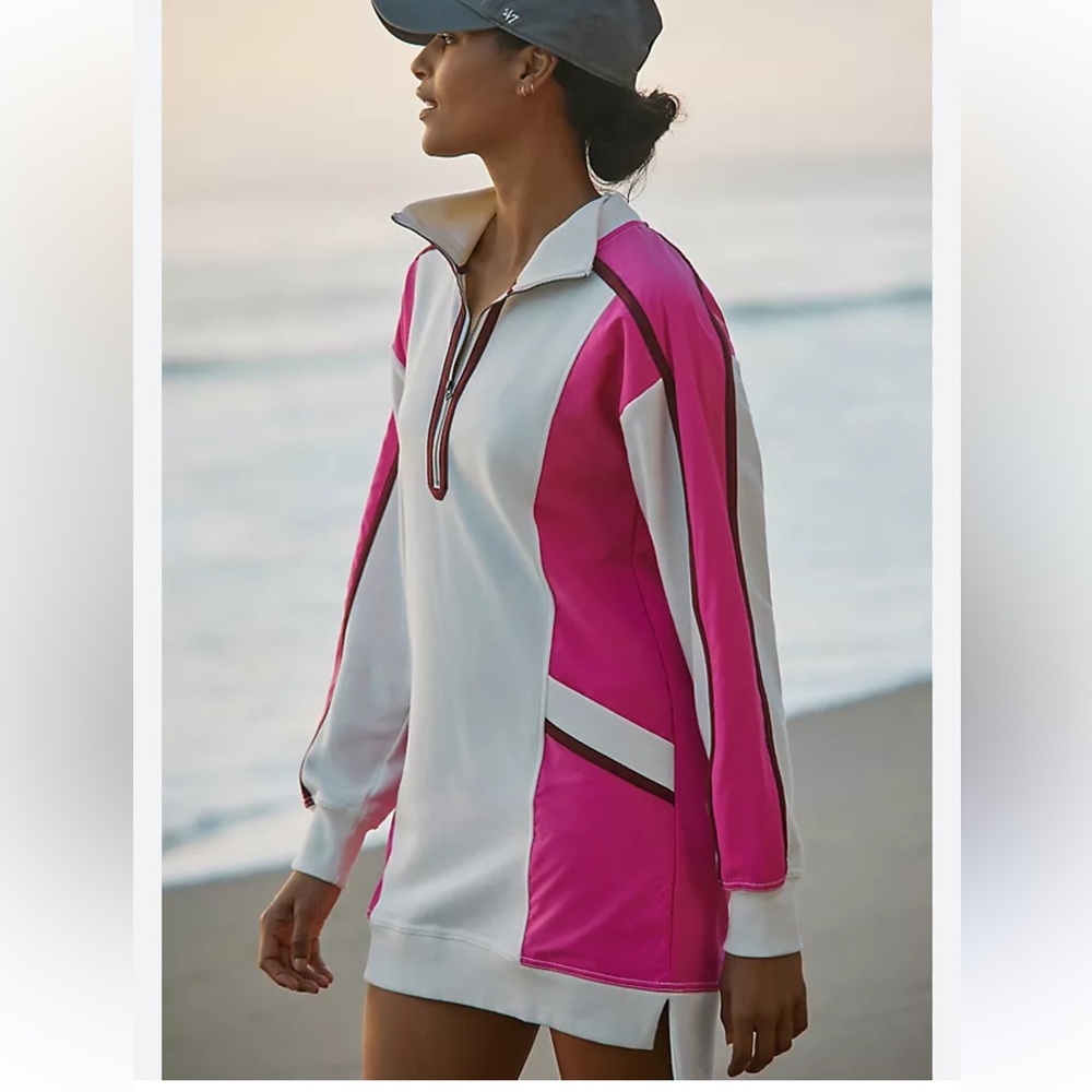 NWT Daily Practice by Anthropologie Sporty
Colorblock Twofer Mini Dress L